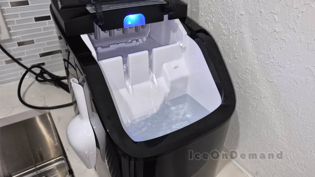 goveelife ice maker h717d self-cleaning indicator light