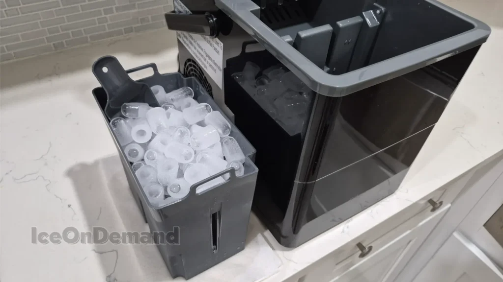 silonn slim33b ice maker expandible ice basket